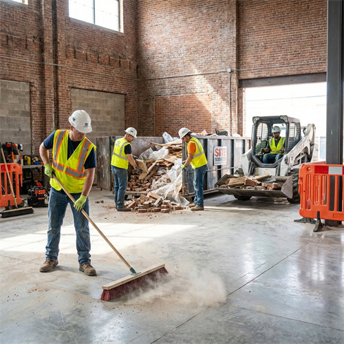 Nettoyage fin de chantier Lyon